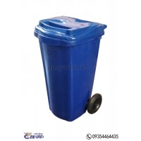سطل زباله پلاستیکی 100 لیتری بدون پدال